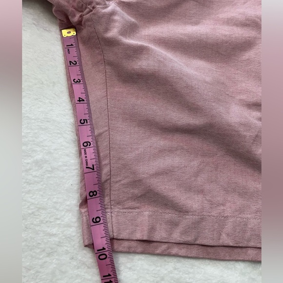 Jos. A. Bank 1905 Men’s Size 38 Oxford Pink Flat Front Shorts Contemporary Style - Picture 8 of 12